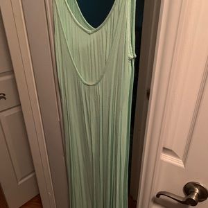 Free People Seafoam Green Maxi Dress